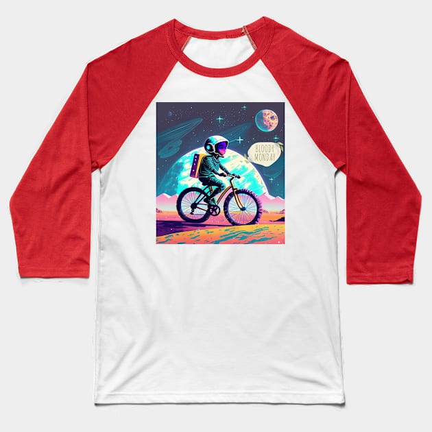 SPACE BOY Baseball T-Shirt by KesariyaBalam